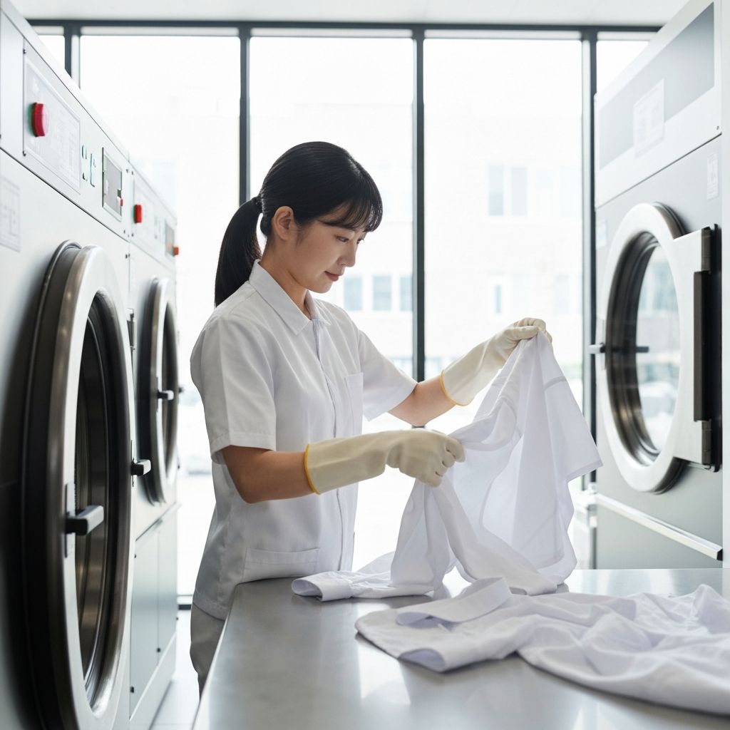 전문 세탁 관리
